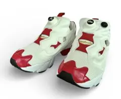 【美品】Reebok インスタポンプフューリー OG 白×赤 チャーム・布袋付