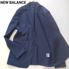 極美品 ニューバランス THE CITY テーラードジャケット ネイビー L