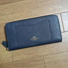 COACH ネイビー 長財布