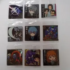 エヴァンゲリオンウエハース キャラクターシール9枚セット