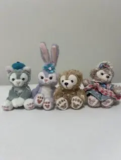 ディズニー　ぬいぐるみ　ダッフィー　シェリーメイ　ステラルー　ジェラトーニ