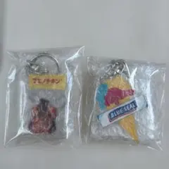 【未使用】ブエノチキン BLUE SEAL アクリルキーホルダー 2点セット