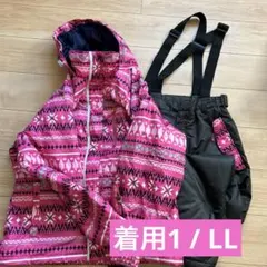SPALDING スキー　スノボー　ウェア　上下セット　ピンク