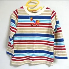 子供服、男の子服/ミキハウス100cmプッチーくん長袖Tシャツ、ロンT
