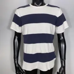 ⭐️nano・universe｜ナノユニバース⭐️ワッフルボーダーTシャツ