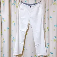 カジュアルパンツ Mサイズ ホワイト