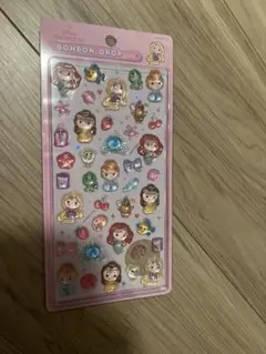 国内正規品ボンボンドロップシール ディズニープリンセス