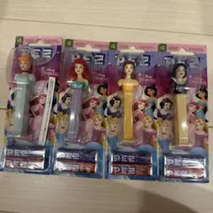 PEZ ディスペンサー ディズニー プリンセス 4個セット