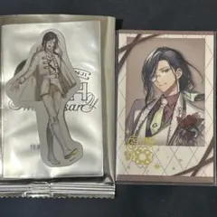 シェリン・バーガンディ 特典ステッカー ランダムチェキ風カード 箔押し