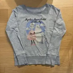 ユニクロ ムーミン トレーナー スウェット トップス ミムラ姉さん M グレー