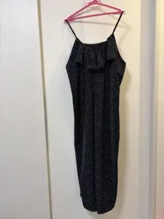 ドット柄フリルサロペットのサムネイル