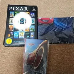 ディズニーPIXAR くじファブリックポスター　ポストカードブック