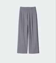 UNIQLO タックワイドパンツ