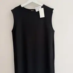 Hunch ノースリーブ ロングワンピース ブラック　新品のサムネイル
