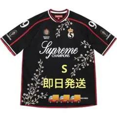 Supreme Floral Soccer Jersey "Black"