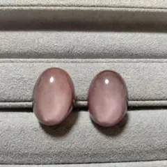 淡水パール ピアス コッパーブラウン 艶々 しずく バロック メタリック 