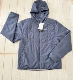 ナイキ ランニングジャケット中綿ジャケット　メンズ　M ネイビーランニングウェア