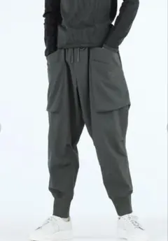 Y-3 オリーブグリーン カーゴパンツのサムネイル