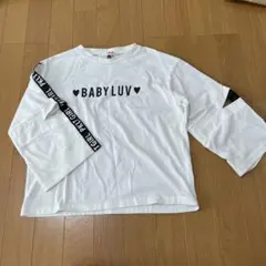 ピンクラテ　七分袖Tシャツ Sサイズ