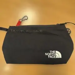 美品THE NORTH FACE ノースフェイスTRAVEL POUCH S 黒