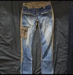 HYSTERIC GLAMOUR ジーンズ ヒョウ柄 レオパードのサムネイル
