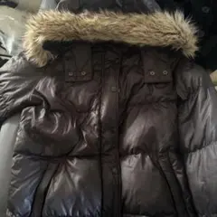 ファー付きダウン グランジ パンク