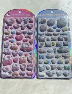 【正規品】 ハローキティ シナモロール コットンパフィ シール