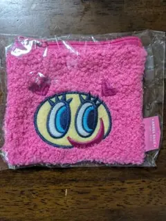 エンジェルブルー刺繍ポーチ ピンク