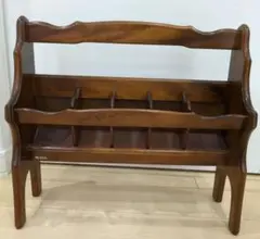 KARIMOKU 家具 FUNTIME 木製拖鞋架 棕色