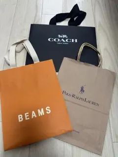 coach コーチ BEAMS ショッパー　セット　ラルフローレン　ブランド