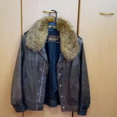 ビンテージ　革ブルゾン