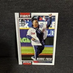 Topps Mannie Fresh First Pitch カード
