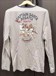 Captain Santa 長袖カットソー バックプリント Lサイズ