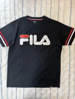 FILA 半袖Tシャツ ブラック M