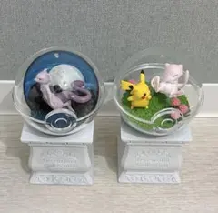 ポケモン テラリウムコレクション ミュウツー ミュウ ピカチュウ