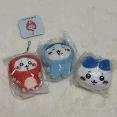 ちいかわ ハチワレ ぬいぐるみ マスコット 3点セット