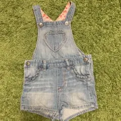 H&M サロペット デニム オーバーオール　6-9M