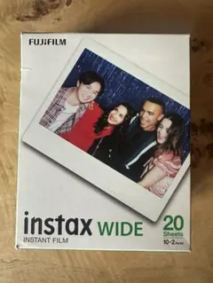 FUJIFILM instax WIDE インスタントフィルム 20枚入り