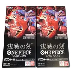 テープ付き】ONE PIECEカードゲーム 決戦の刻 2BOX OP-16 - メルカリ