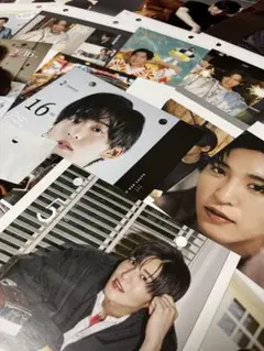 カレンダーまとめ売り34枚　目黒蓮