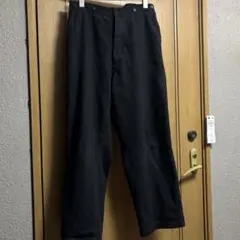 COMOLIデニムオーバーパンツblack size1
