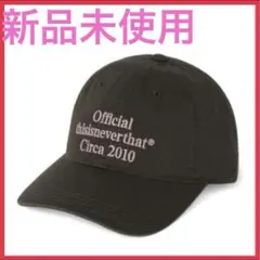 国内未入荷　新品 韓国　thisisneverthat キャップ　チャコールのサムネイル