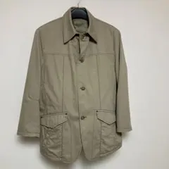 インターメッツオ　カジュアルジャケット薄手　　 LL ベージュ　春秋に最適
