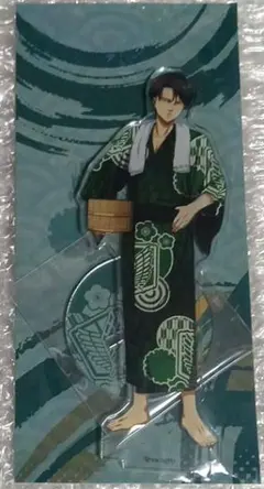 進撃の巨人 リヴァイ アクリルスタンド 極楽湯 - メルカリ