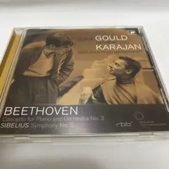 ベートーヴェン　ピアノ協奏曲第３番、他　グールド、カラヤン＆ベルリン・フィル