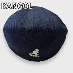☆KANGOLカンゴール☆VENTAIR504☆メッシュハンチング帽☆ネイビー☆