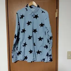 A BATHING APE スター柄 長袖ボタンダウンシャツのサムネイル