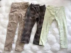キッズボトムス3点セット　ズボン　3点　子供　男の子　110 120