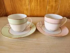 ピエールカルダン 山加陶器 ペアカップ&ソーサーセット
