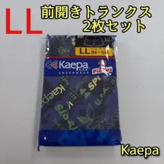 ケイパ Kaepa LL 2枚セット パンツ トランクス 前開き プリント柄